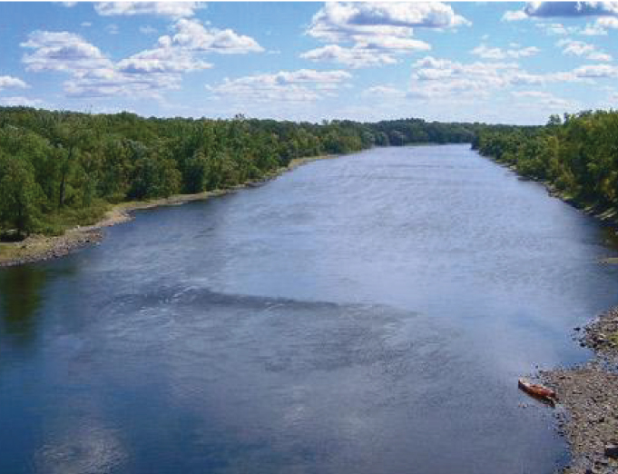 Mississippi River in Sartell MN 