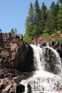 Gooseberry Falls Minnesota a nice place to relax only a short drive north
