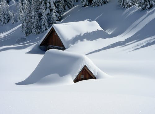 Be sure to dig out your walkways when selling your home in the winter.