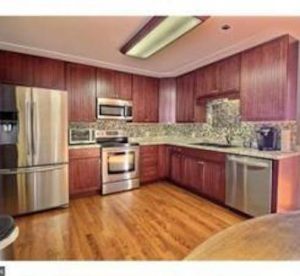 One level living features a newly remodeled bright and spacious kitchen. 