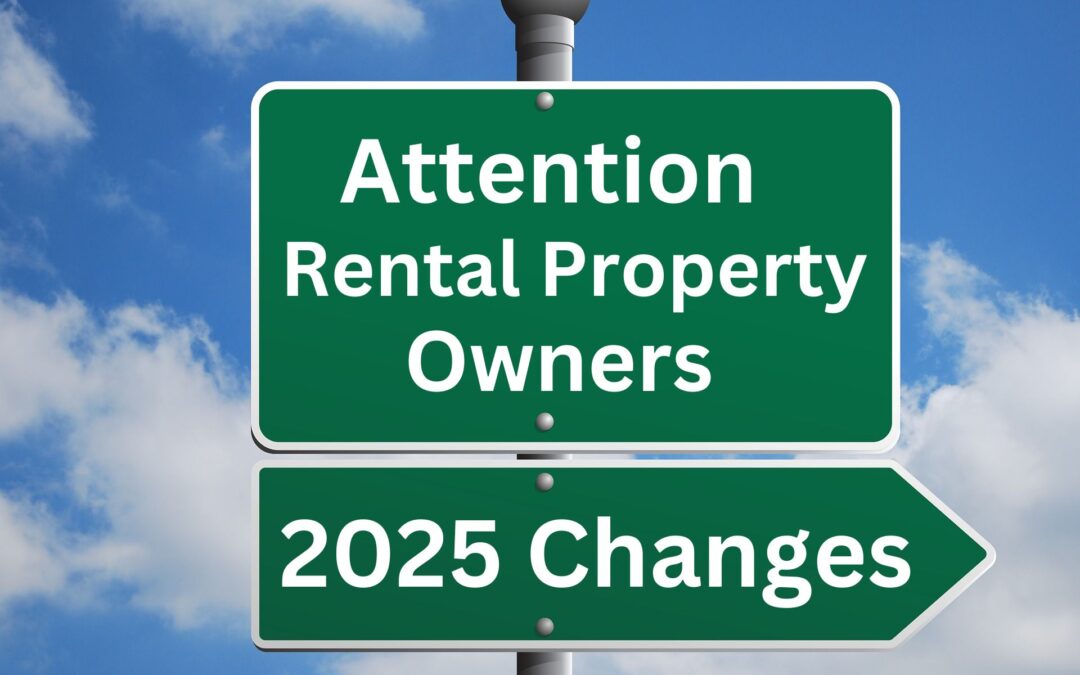 change to rental property CRP for 2024 tax year